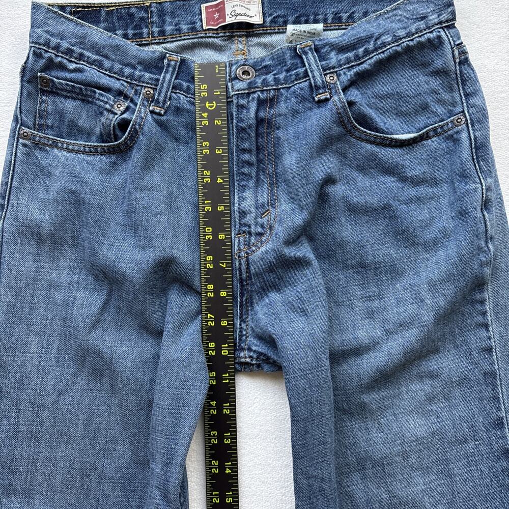 Levi Strauss‎ Signature Men 32x34 Jeans Regular Boot Cut 100% Cotton Western - Picture 7 of 13